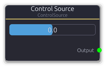 Control Source node preview