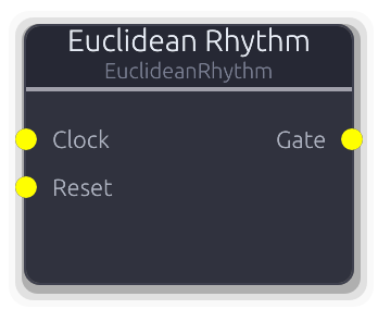 Euclidean Rhythm node preview