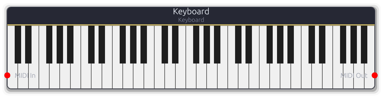 Keyboard node preview
