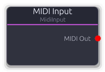 MIDI Input node preview