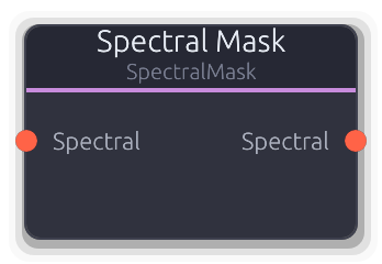 Spectral Mask node preview