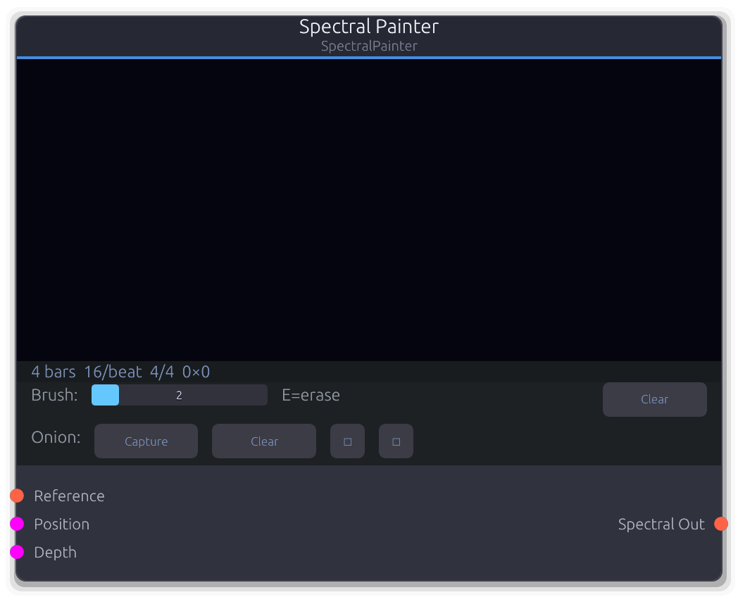 Spectral Painter node preview