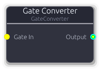 Gate Converter node preview