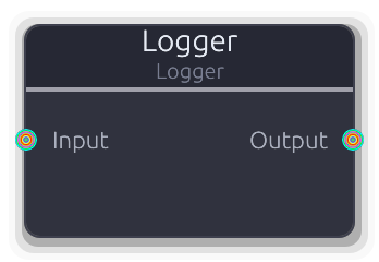 Logger node preview