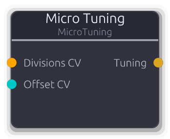 Micro Tuning node preview