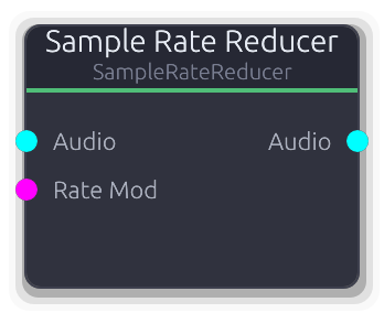 Sample Rate Reducer node preview
